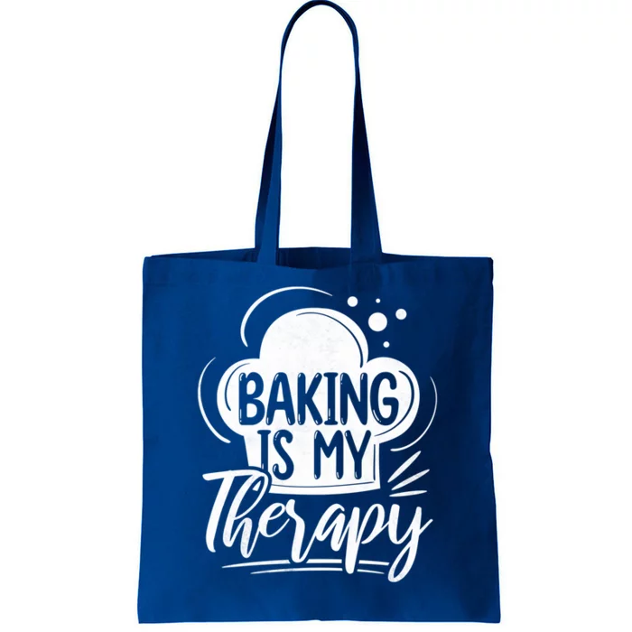 Baking Is My Therapy Baker Gift Tote Bag