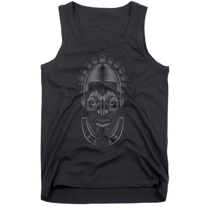 Benin Ivory Mask Tank Top