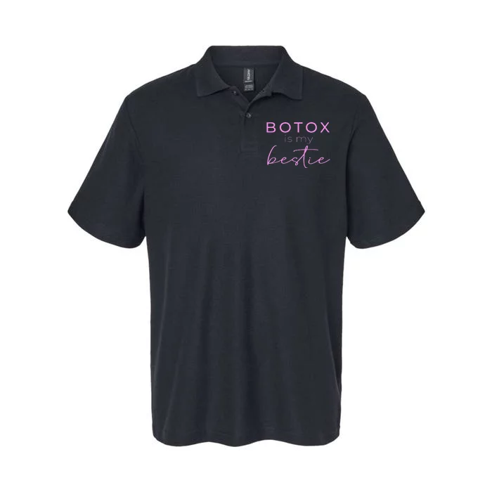 Botox Is My Bestie Plastic Surgery Softstyle Adult Sport Polo