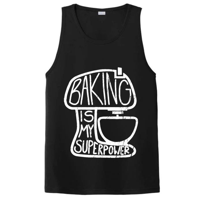 Baking Is My Superpower, Funny Baker Performance Tank