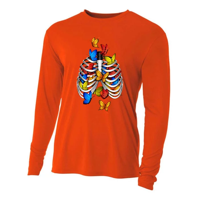 Butterflies In My Stomach Cooling Performance Long Sleeve Crew