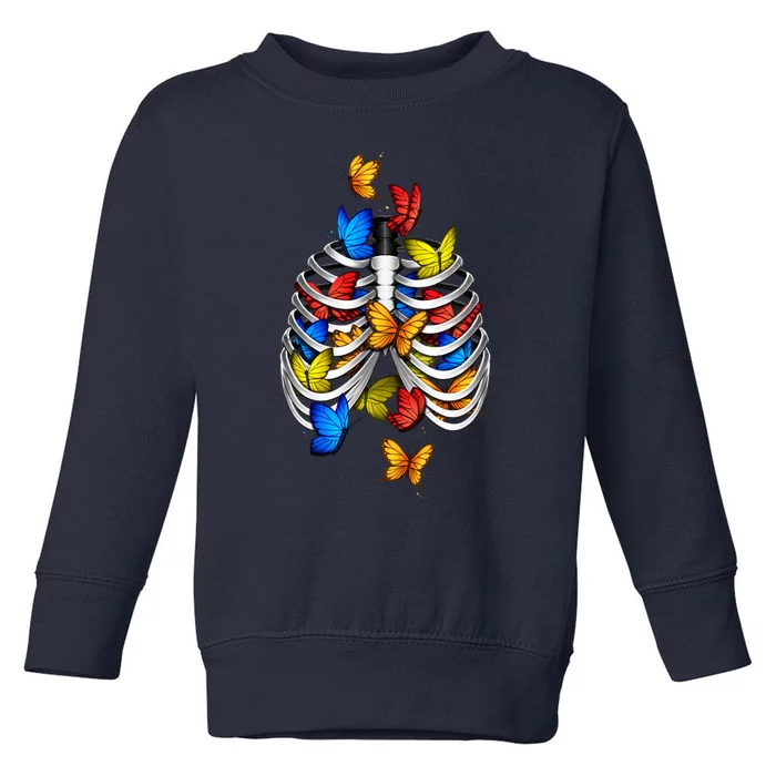 Butterflies In My Stomach Toddler Sweatshirt