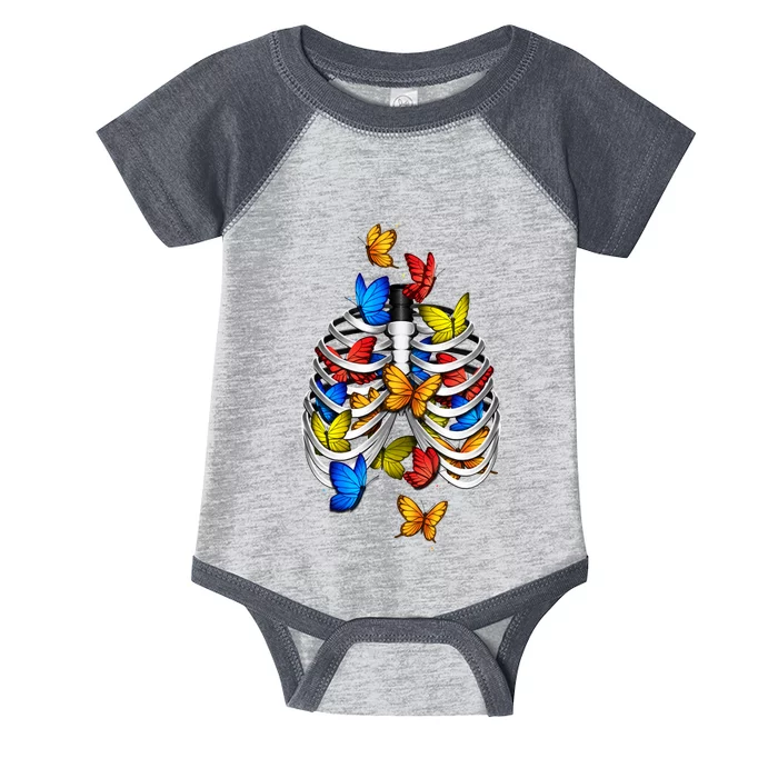 Butterflies In My Stomach Infant Baby Jersey Bodysuit