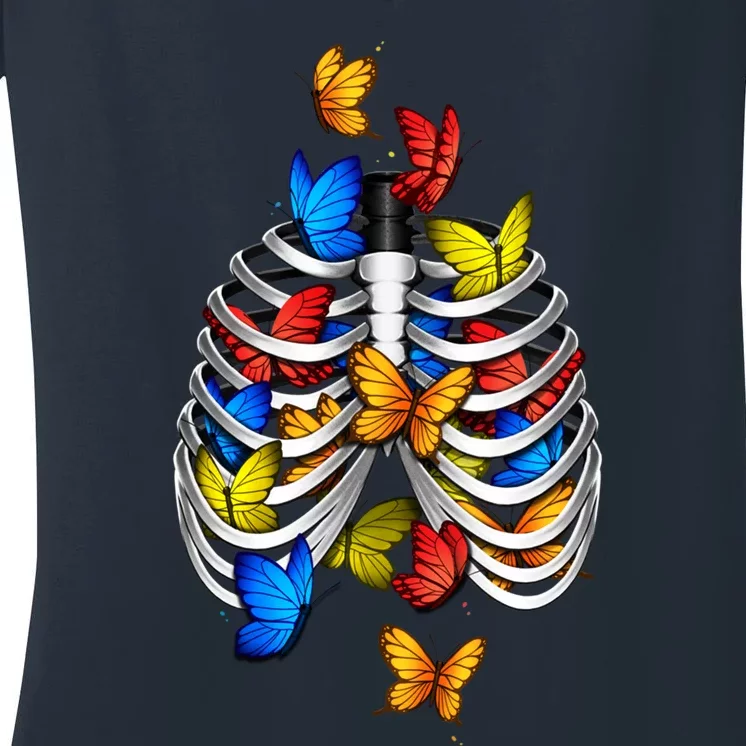 Butterflies In My Stomach Women's V-Neck T-Shirt