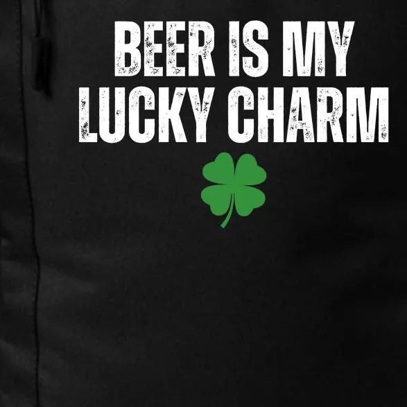 Beer Is My Lucky Charm Funny St Patricks Day Daily Commute Backpack