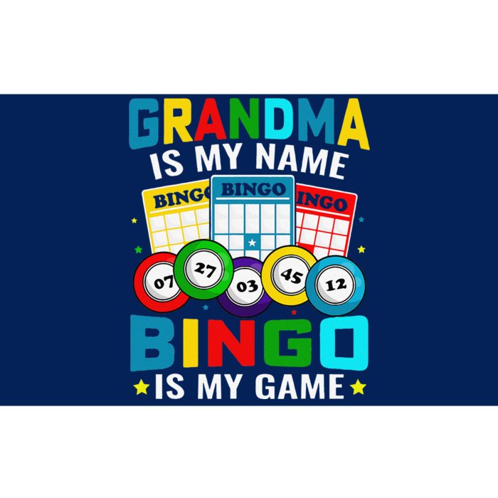 Bingo Is My Funny Bingo Grandma Player Women Mother's Day Bumper Sticker