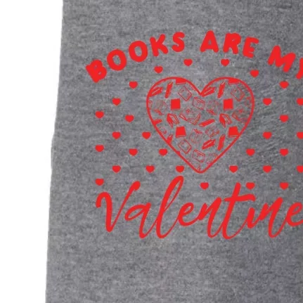 Books Is My Valentine Books Lover Heart Valentines Day Cool Gift Doggie 3-End Fleece Hoodie