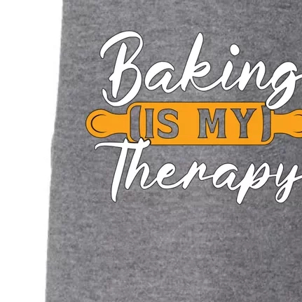 Baking Is My Therapy Bakery Love Baking Bakers Lover Baker Funny Gift Doggie 3-End Fleece Hoodie