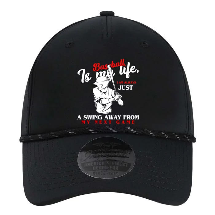 Baseball Is My Life Baseball Quotes Vintage Retro Performance The Dyno Cap