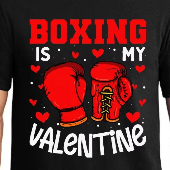 Boxing Is My Valentine Funny Sport Lover Pajama Set