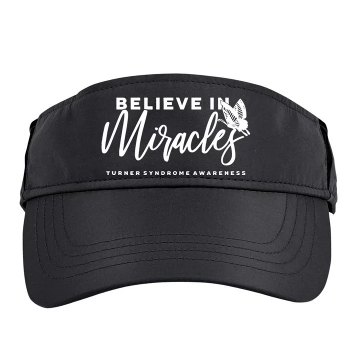 Believe In Miracles Turner Syndrome Awarenss Adult Drive Performance Visor