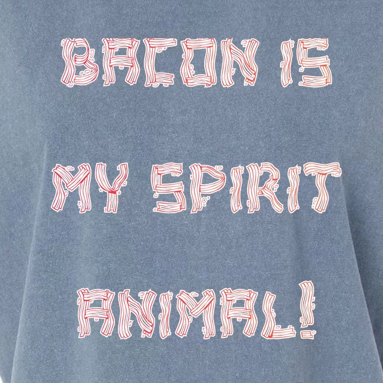 BACON IS MY SPIRIT ANIMAL Garment-Dyed Women's Muscle Tee