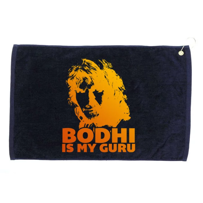 Bodhi Is My Guru Grommeted Golf Towel