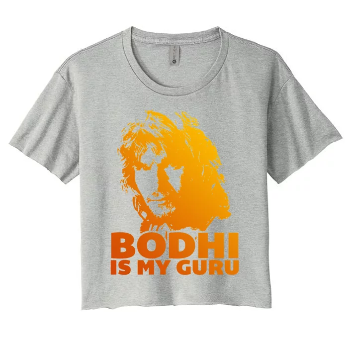 Bodhi Is My Guru Women's Crop Top Tee