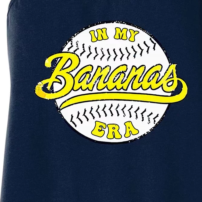 Bananas In My Banana Era Women's Racerback Tank