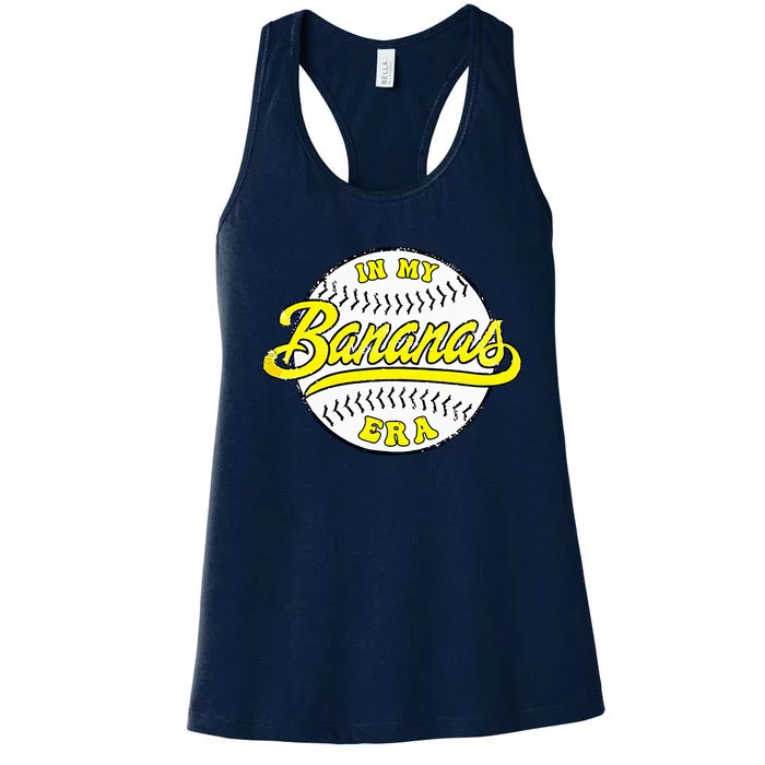 Bananas In My Banana Era Women's Racerback Tank