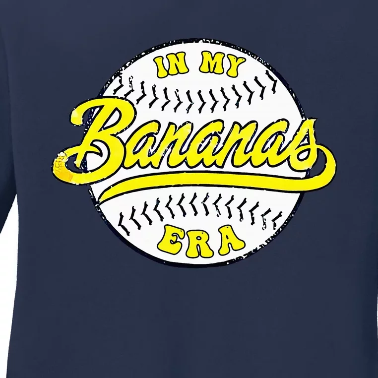 Bananas In My Banana Era Ladies Long Sleeve Shirt