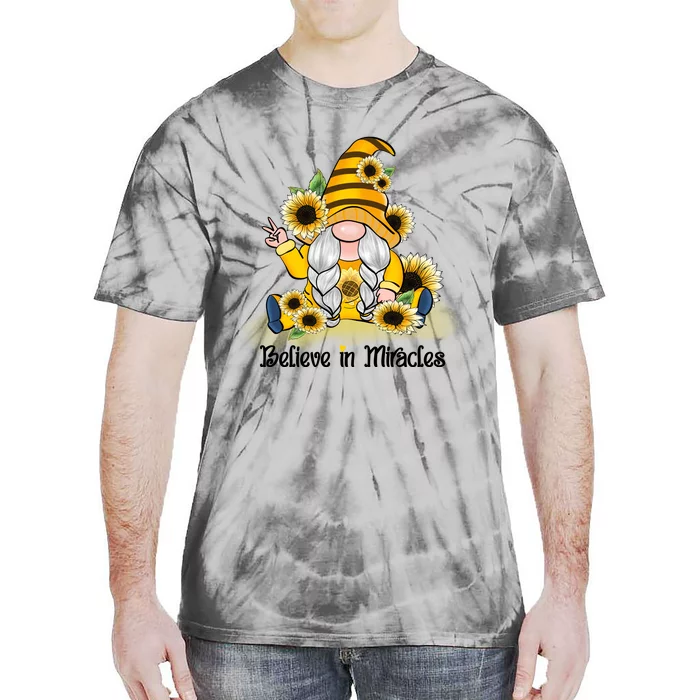 Believe In Miracles Sublimation Tie-Dye T-Shirt