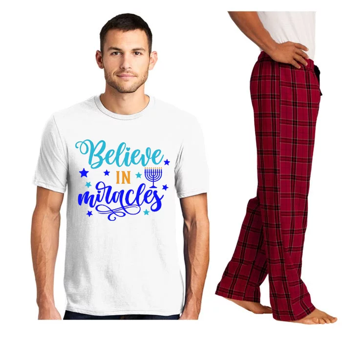 Believe In Miracles Christmas Hanukkah Jewish Pajama Set