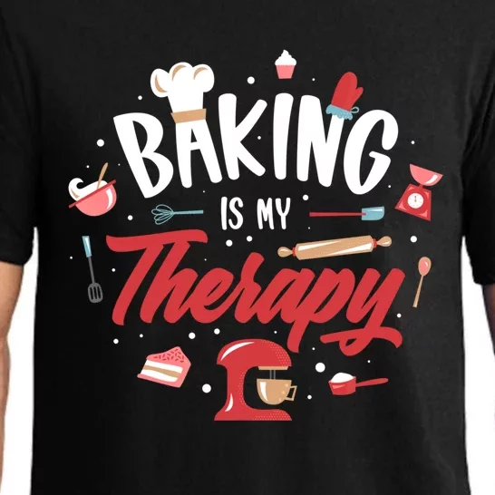 Baking Is My Therapy Gift Pajama Set