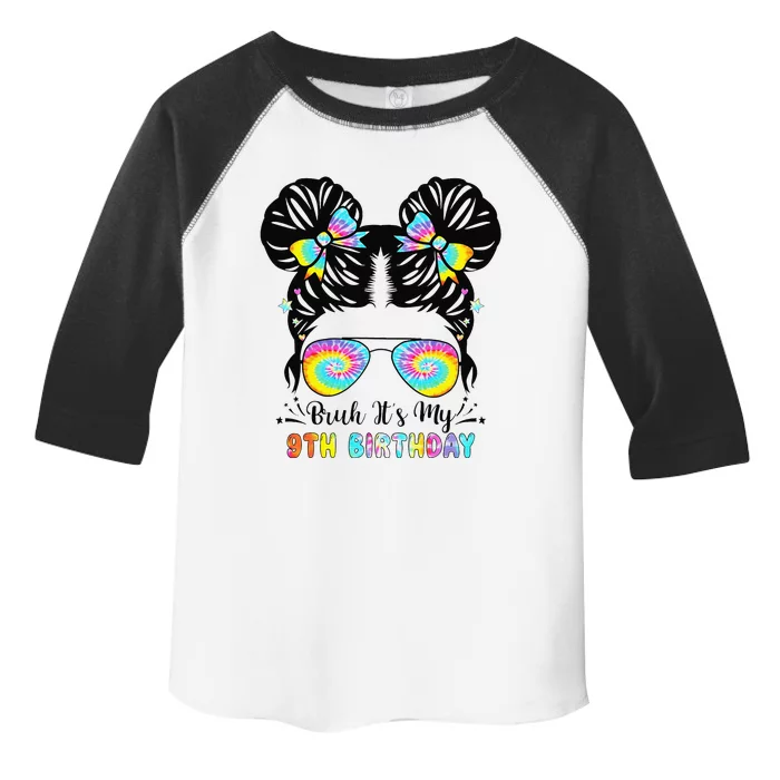 Bruh ItS My 9th Birthday 9 Year Old 9th Birthday Toddler Fine Jersey T-Shirt