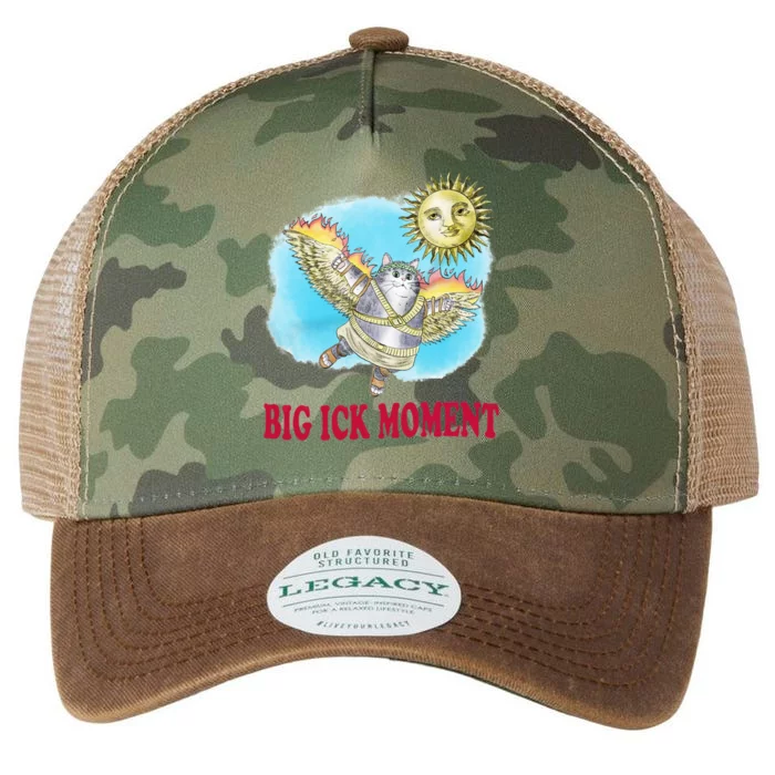 Big Ick Moment Cat Lover Legacy Tie Dye Trucker Hat