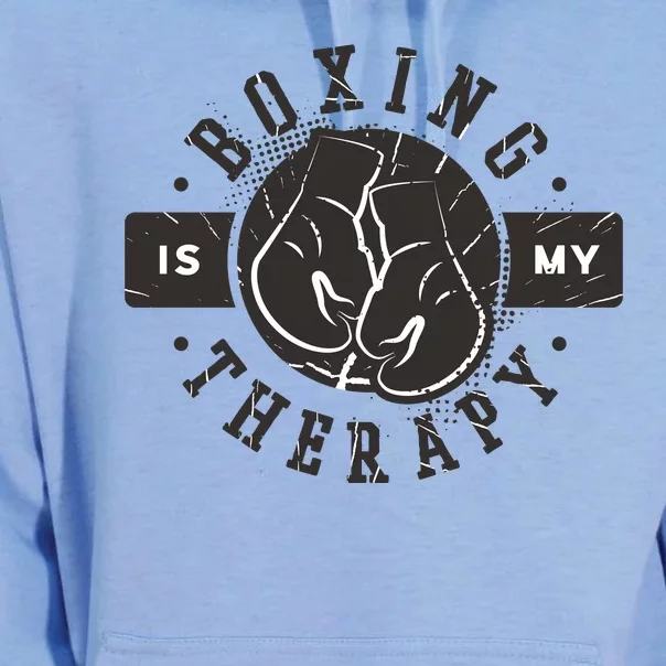 Boxing Is My Therapy Unisex Surf Hoodie