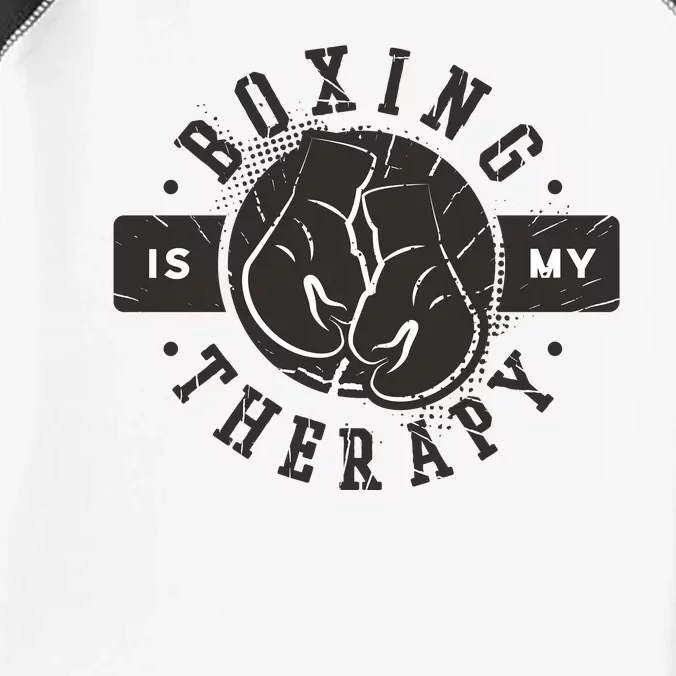 Boxing Is My Therapy Infant Baby Jersey Bodysuit