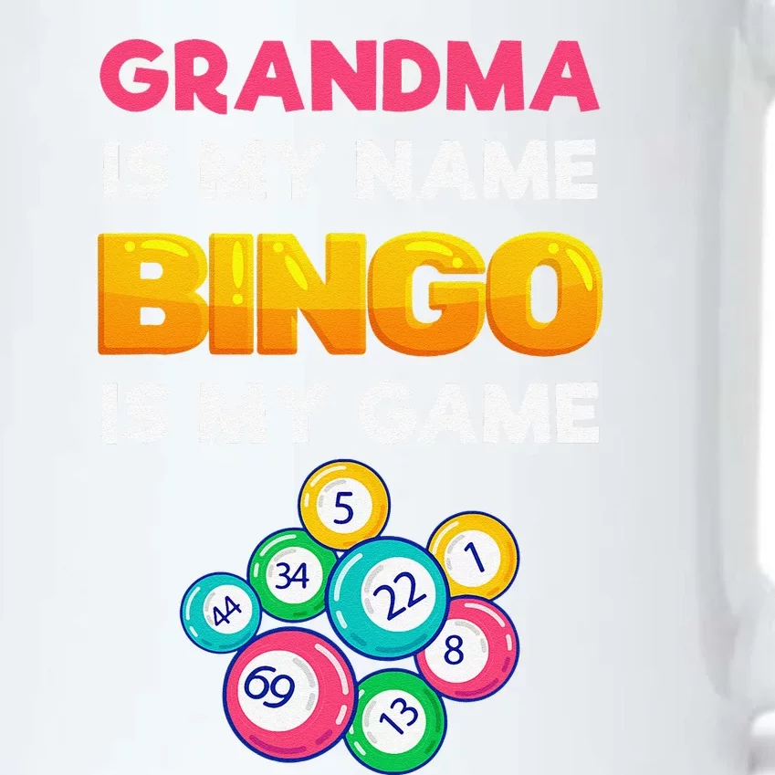 Bingo Is My Funny Bingo Grandma Player Women Mother's Day Black Color Changing Mug