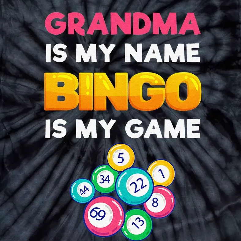 Bingo Is My Funny Bingo Grandma Player Women Mother's Day Tie-Dye T-Shirt