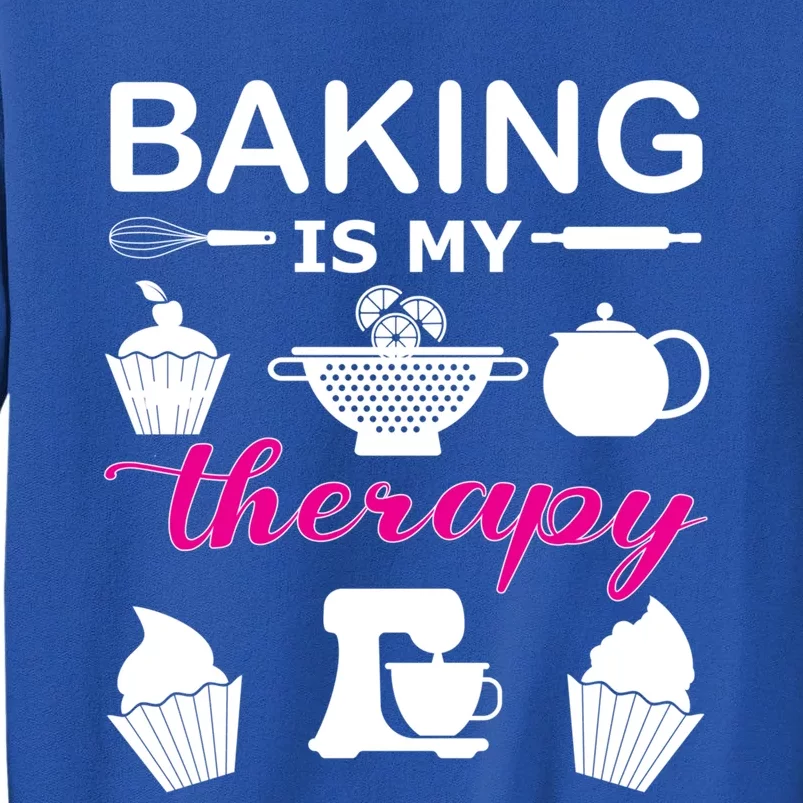 Baking Is My Therapy Gift Sweatshirt