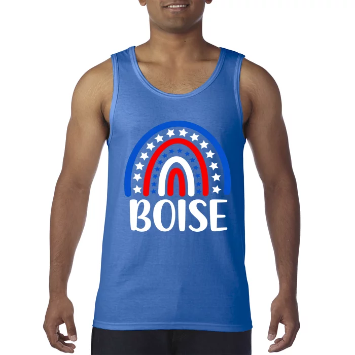 Boise Idaho Meaningful Gift I Love Boise Idaho Usa Gift Tank Top