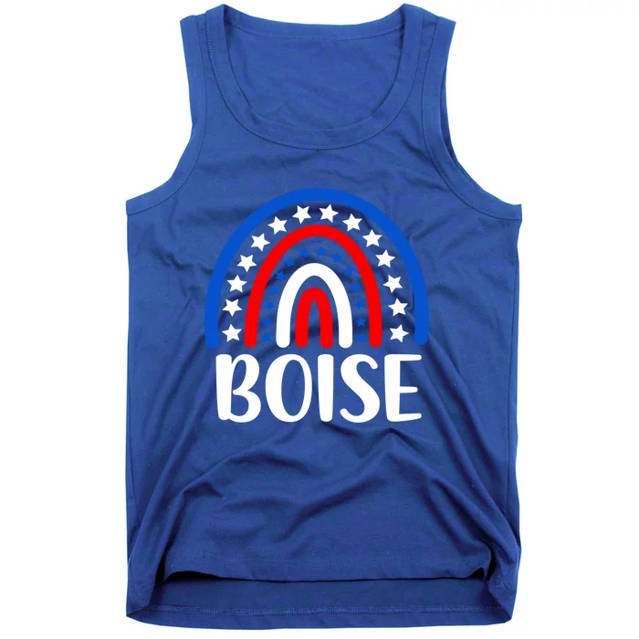 Boise Idaho Meaningful Gift I Love Boise Idaho Usa Gift Tank Top