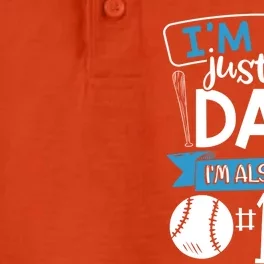 Baseball Im Not Just His Dad Im Also His Fan Gift Dry Zone Grid Performance Polo