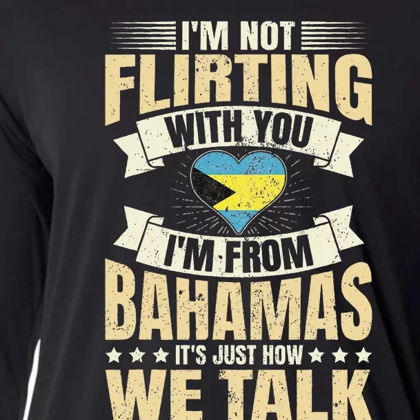 Bahamian IM Not Flirting Bahamas Love Cooling Performance Long Sleeve Crew