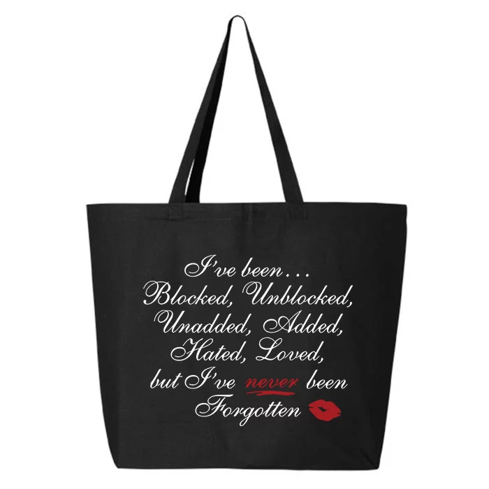 But IVe Never Been Forgotten 25L Jumbo Tote