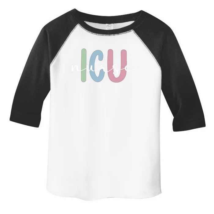 Best Icu Nurse Appreciation Intensive Care Unit Nurse Great Gift Toddler Fine Jersey T-Shirt