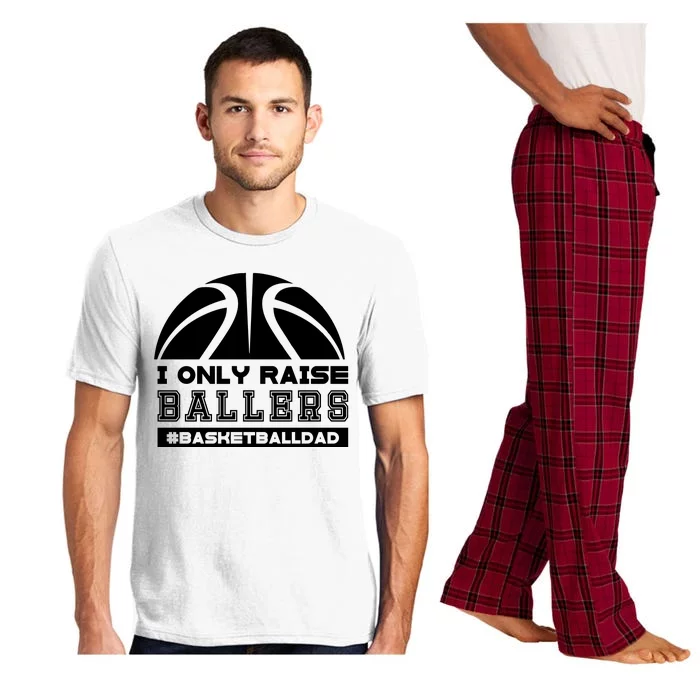 Basketball I Only Raise Ballers Basketball Dad Pajama Set