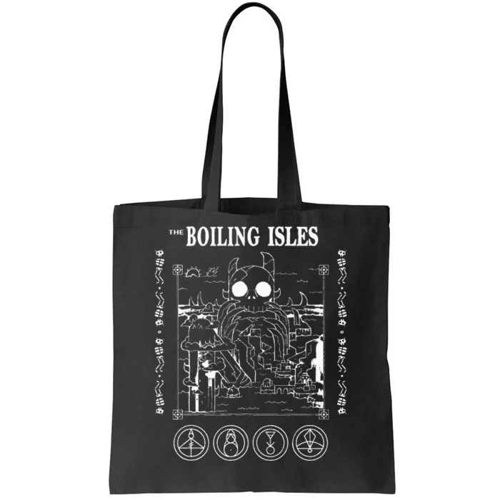 Boiling Isles Owl House Love Christmas Trendy Tote Bag