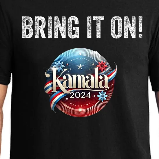 Bring It On Kamala Harris 2024 Election President Pajama Set