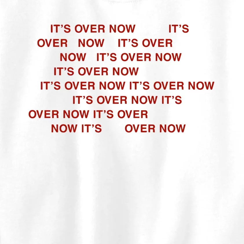 Billieeilish It’S Over Now Baby Onesie Kids Sweatshirt