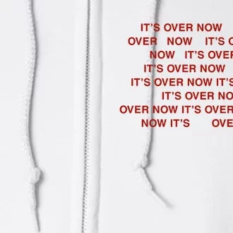 Billieeilish It’S Over Now Baby Onesie Full Zip Hoodie