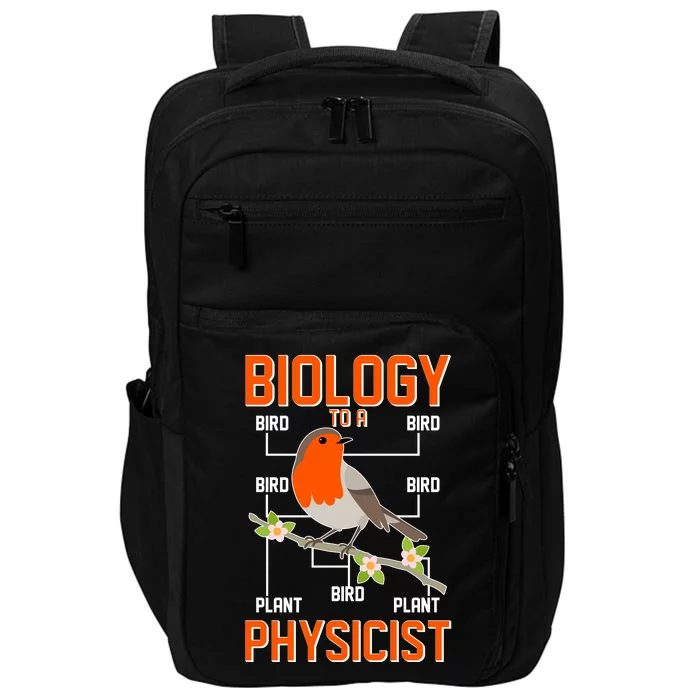 Biology To A Physicist Bird Biagram Impact Tech Backpack