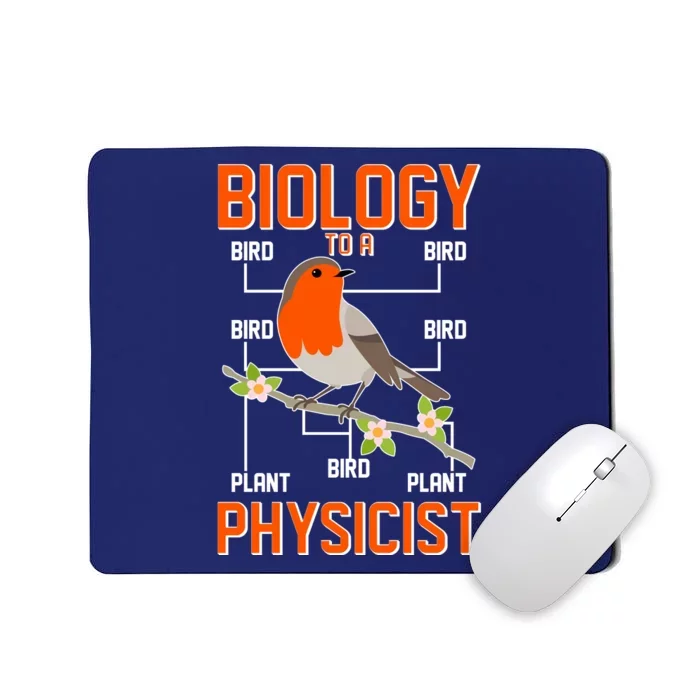 Biology To A Physicist Bird Biagram Mousepad