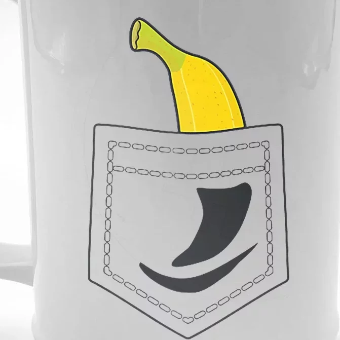 Banana In Pocket Banana Lover Front & Back Beer Stein