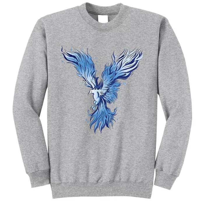 Blue Ice Phoenix Royal Phoenix Blue Tall Sweatshirt