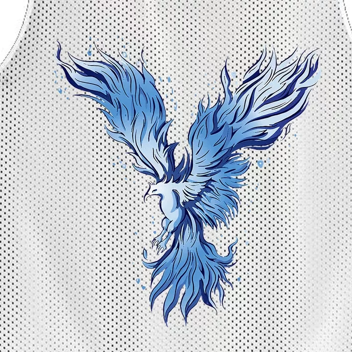 Blue Ice Phoenix Royal Phoenix Blue Mesh Reversible Basketball Jersey Tank