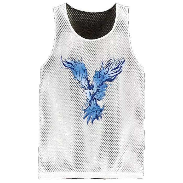 Blue Ice Phoenix Royal Phoenix Blue Mesh Reversible Basketball Jersey Tank