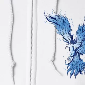 Blue Ice Phoenix Royal Phoenix Blue Full Zip Hoodie