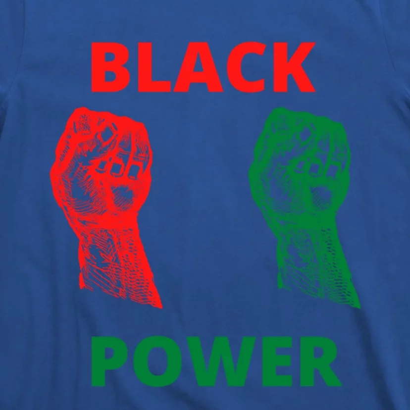 Black Is Power Beautiful Strong Visionary Revolutionary Gift T-Shirt